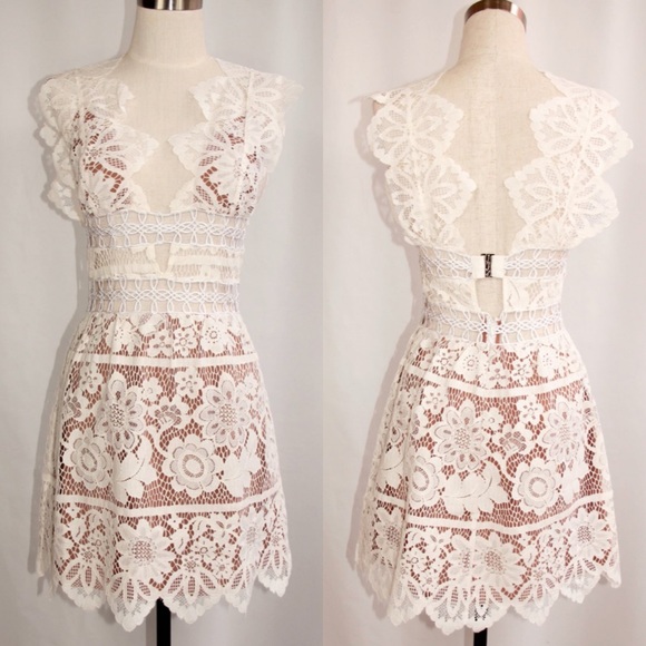 For Love And Lemons Dresses & Skirts - NWT For Love & Lemons Mon Cheri Mini Dress